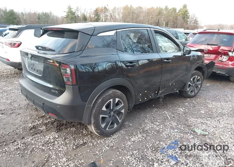 2025 Nissan Kicks Sv Intelligent Awd z USA, uszkodzony, nr VIN 3N8AP6CB3SL307981